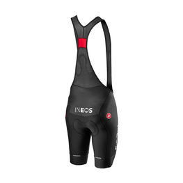 CASTELLI Rövid kerékpáros nadrág kantárral - INEOS 2020 - fekete