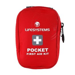 LIFESYSTEMS elsősegély doboz - POCKET FIRST AID KIT - piros