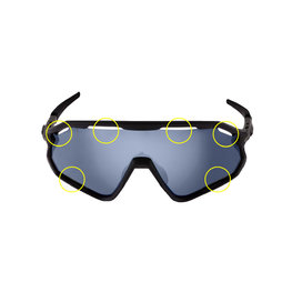 LIMAR Kerékpáros szemüveg - VEGA - fekete