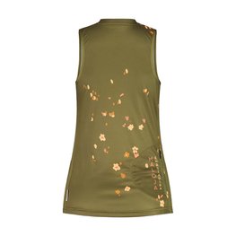 MALOJA Ujjatlan kerékpáros póló - TRECIMEM. LADY - zöld