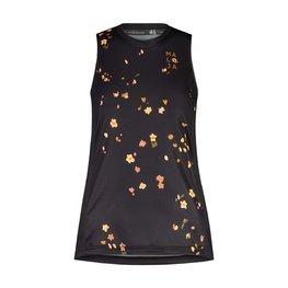 MALOJA Ujjatlan kerékpáros póló - TRECIMEM. LADY - fekete