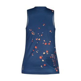 MALOJA Ujjatlan kerékpáros póló - TRECIMEM. LADY - kék