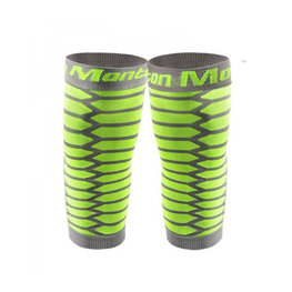 MONTON Kerékpáros térdig érő melegítő - FUNCTIONAL - zöld/szürke