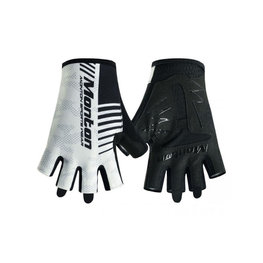 MONTON Kerékpáros kesztyű rövid ujjal - CARTER - fehér