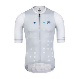 MONTON Rövid ujjú kerékpáros mez - BLINKY - szürke