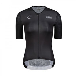 MONTON Rövid ujjú kerékpáros mez - SPIRIT LADY - fekete