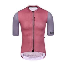 MONTON Rövid kerékpáros mez rövidnadrággal - CHECHEN - piros/fekete