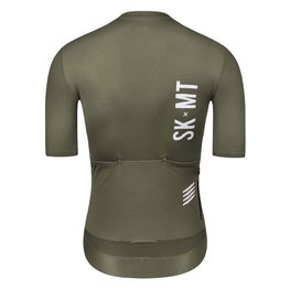 MONTON Rövid ujjú kerékpáros mez - SKULL ZEUS - zöld