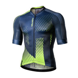 MONTON Rövid ujjú kerékpáros mez - ILLUMINATION - sárga/fekete