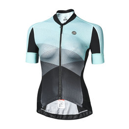 MONTON Rövid ujjú kerékpáros mez - MAGIC LAND LADY - fekete/zöld