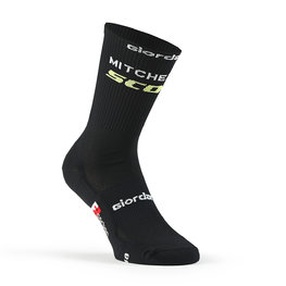 GIORDANA Klasszikus kerékpáros zokni - MITCHELTON-SCOTT '19 - fekete