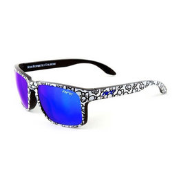 Kerékpáros szemüveg - W0W.1SK.AMO - fekete/fehér