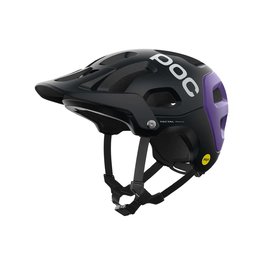 POC Kerékpáros sisak - TECTAL RACE MIPS - fekete/lila