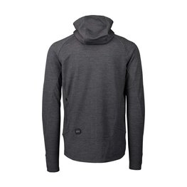 POC póló - MERINO ZIP HOOD - szürke