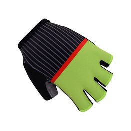 Kerékpáros kesztyű rövid ujjal - TREK 2017 - sárga/fekete