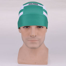 BONAVELO Kerékpáros bandana - CAJA RURAL 2018 - türkiz/fehér