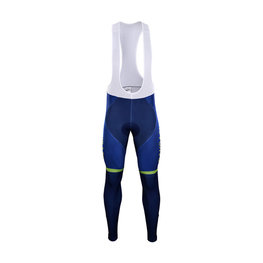 Hosszú kerékpáros nadrág kantárral - B. MERIDA 2018 SMR - kék