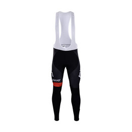 Hosszú kerékpáros nadrág kantárral - BMC 2018 SUMMER - fekete