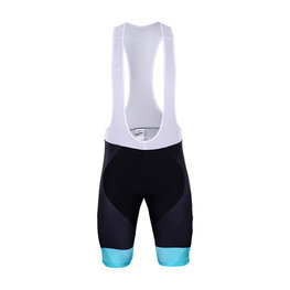 BONAVELO Rövid kerékpáros nadrág kantárral - BORA 2019 - fekete