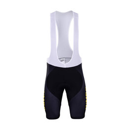 BONAVELO Rövid kerékpáros nadrág kantárral - JUMBO-VISMA 2019 - fekete