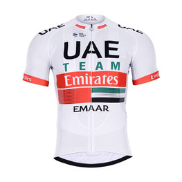 BONAVELO Rövid ujjú kerékpáros mez - UAE 2019 - fehér