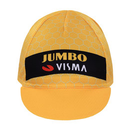 BONAVELO Kerékpáros sapka - JUMBO-VISMA 2020 - fekete/sárga