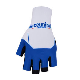 BONAVELO Kerékpáros kesztyű rövid ujjal - QUICKSTEP - kék