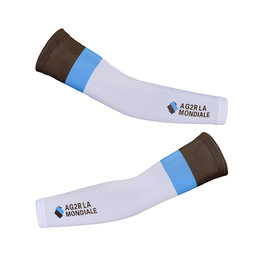 BONAVELO Kerékpáros karmelegítő - AG2R 2020 - fehér/kék/barna