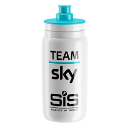 Kerékpáros palack vízre - TEAM SKY 2018 550 ml - fehér/világoskék