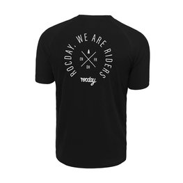 ROCDAY Rövid ujjú kerékpáros mez - ROOST - fekete