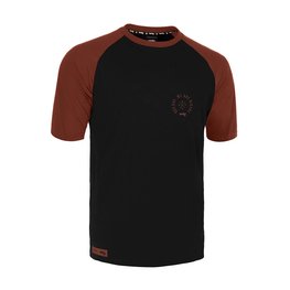 ROCDAY Rövid ujjú kerékpáros mez - ROOST - piros/fekete