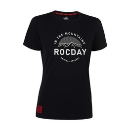 ROCDAY Rövid ujjú kerékpáros mez - MONTY LADY - fekete