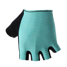 SANTINI Kerékpáros kesztyű rövid ujjal - CLASSE - világoskék