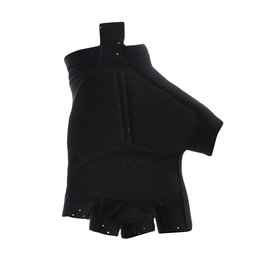 SANTINI Kerékpáros kesztyű rövid ujjal - BRISK - fekete