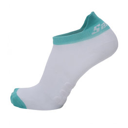 SANTINI Kerékpáros bokazokni - CLASSE - világoskék/fehér