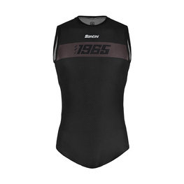 SANTINI Rövid ujjú kerékpáros póló - 1965 - fekete