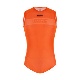SANTINI Rövid ujjú kerékpáros póló - 1965 - narancssárga