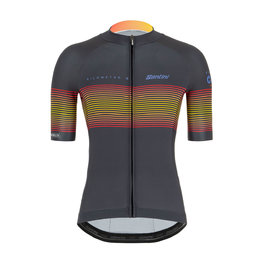 SANTINI Rövid ujjú kerékpáros mez - LA VUELTA 2020 - fekete