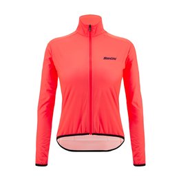 SANTINI Kerékpáros szélálló dzseki - NEBULA WINDPROOF W - rózsaszín