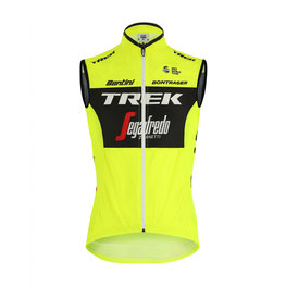 SANTINI Kerékpáros mellény - TREK 2019 LIGHT WIND - sárga/fekete