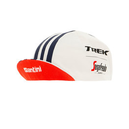 SANTINI Kerékpáros sapka - TREK SEGAFREDO 2020 - fehér/kék