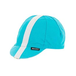 SANTINI Kerékpáros sapka - UCI RAINBOW - világoskék