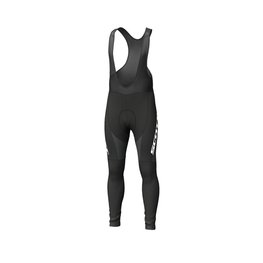 SCOTT Hosszú kerékpáros nadrág kantárral - RC AS WINTER - fekete/sárga