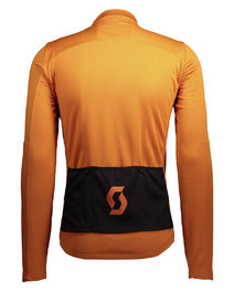 SCOTT Kerékpáros dzseki béléssel - RC WARM HYBRID WB - fekete/narancssárga