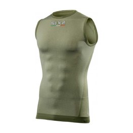SIX2 Kerékpáros fehérnemű póló - SMX - zöld