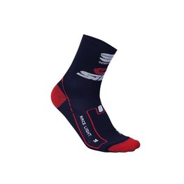 SPORTFUL Klasszikus kerékpáros zokni - BAHRAIN MERIDA 2018 - piros/kék