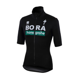 SPORTFUL Rövid ujjú kerékpáros mez - BORA HANSGROHE - fekete