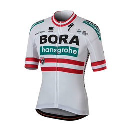 Rövid ujjú kerékpáros mez - BORA HANSGROHE 2018