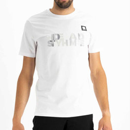 SPORTFUL Rövid ujjú kerékpáros póló - BORA HANSGROHE FAN - fehér