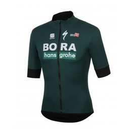 SPORTFUL Rövid ujjú kerékpáros mez - BORA HANSGROHE 2021 - zöld